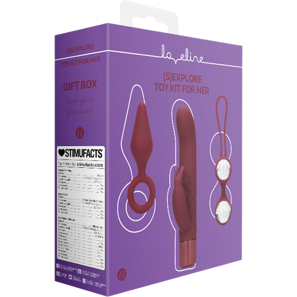 Loveline (S)explore Toy Kit Voor Haar – Starterset Vibrators