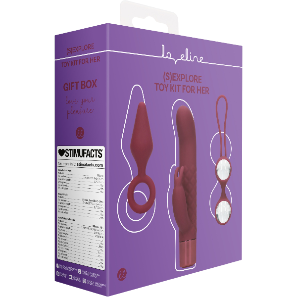 Loveline (S)explore Toy Kit Voor Haar – Starterset Vibrators
