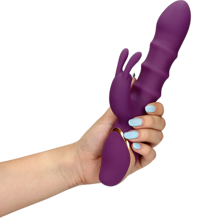 Loveline 3 Up-and-Down Bewegende Ringen Vibrator – Schacht Stimulatie