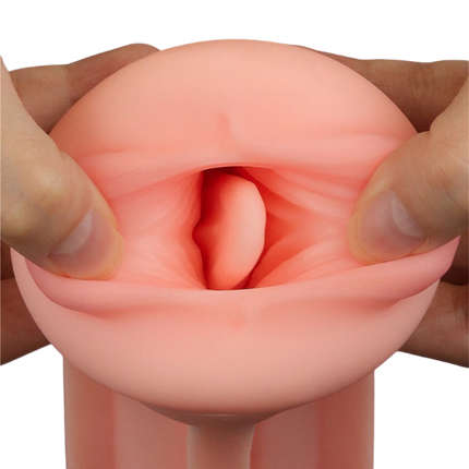 LoveToy Pleasure Brew Cream Ale Mouth Masturbator Groen Nude – Oraal