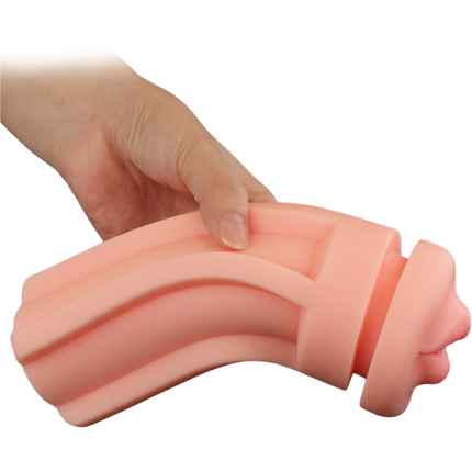 LoveToy Pleasure Brew Cream Ale Mouth Masturbator Groen Nude – Oraal