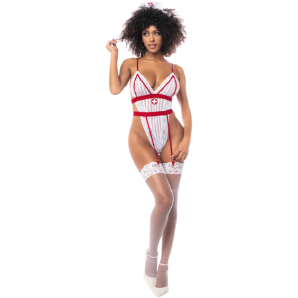 Mapalé Anita Verpleegster Kostuum Wit – Premium Nurse