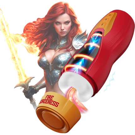 Masturs Solara Fire Sorceress Multi-Function Masturbator – Premium Fantasy Stroker