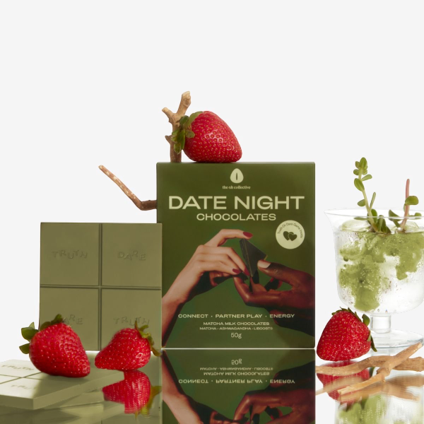 Oh Collective Date Night Chocolates Matcha Witte Chocolade – Date Night