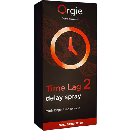 Orgie Time Lag 2 Delay Spray 10ml Next Generation – Uithoudingsvermogen voor hem