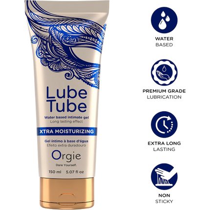 Orgie Lube Tube Xtra Lubrication Waterbasis 150ml – Extra Glijplezier