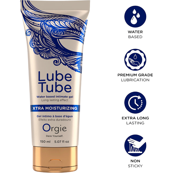 Orgie Lube Tube Xtra Lubrication Waterbasis | 150ml