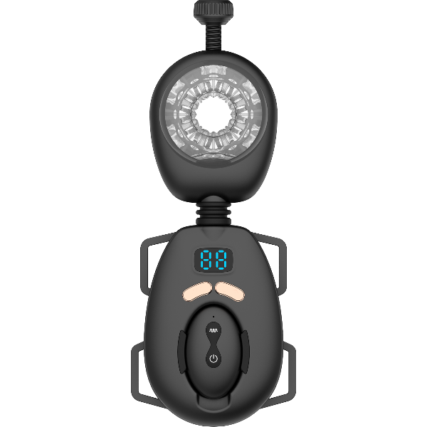 Rimba Toys Orgastobator 06 Masturbator Swingfunctie Zwart – Elektrisch