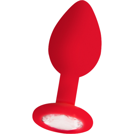 OUCH! Diamond Butt Plug Regular –  Rood Buttplug Anaal