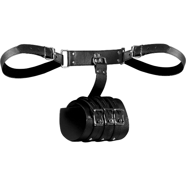 OUCH! Complete Armbondage Set | BDSM Armboeien Bondage Set | Zwart