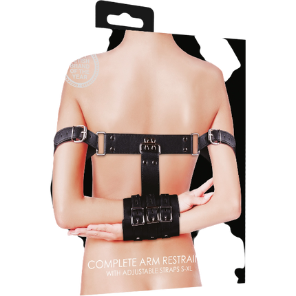 OUCH! Complete Armbondage Set Zwart – Armboeien Bondage Set
