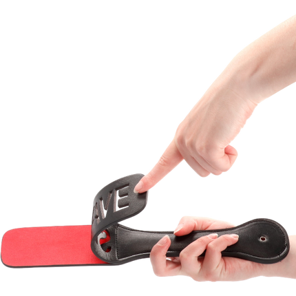 OUCH! Paddle SLAVE – Leren Slaanpeddel Bondage BDSM