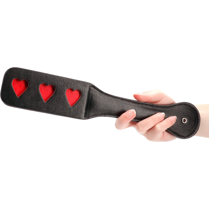 OUCH! Paddle HEARTS – Leren Slaanpeddel Bondage BDSM