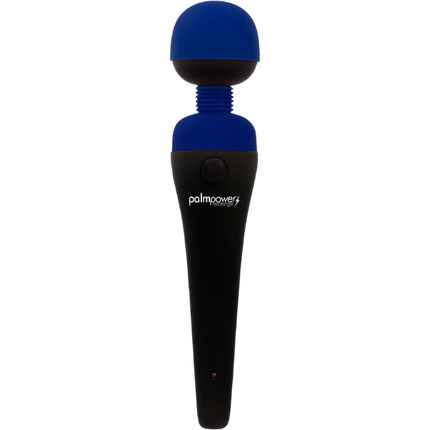 PalmPower Recharge Wand Massager Zwart Blauw – Krachtige Wandvibrator