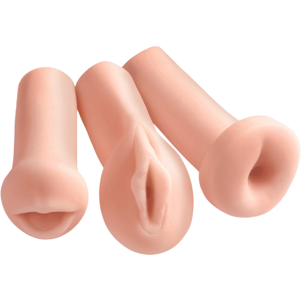 Pipedream All 3 Holes | Masturbator Set