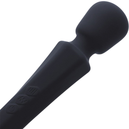 Pixey Aquamini Black Edition Wandvibrator USB – Waterproof Compact Wand