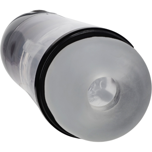 Pumped SonicPull Zuig- en Vibratiemasturbator | Multimedia Enhanced | Gun Metal