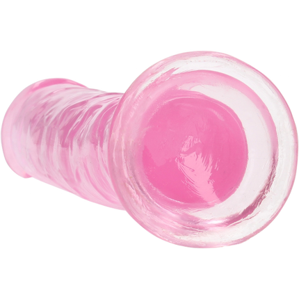 RealRock  Dildo van 18 cm - Roze met zuignap