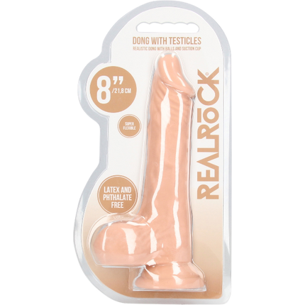 RealRock Dong van 20 cm – Realistisch met ballen