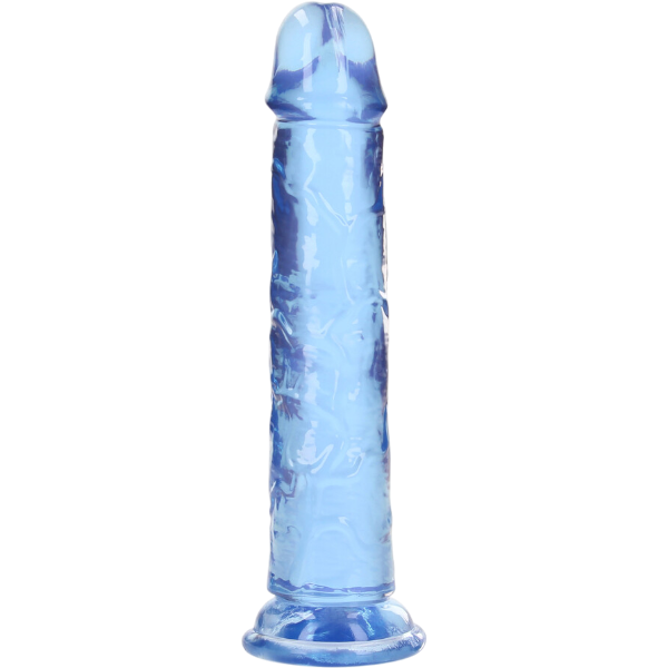RealRock Dildo van 18 cm - Blauw met zuignap