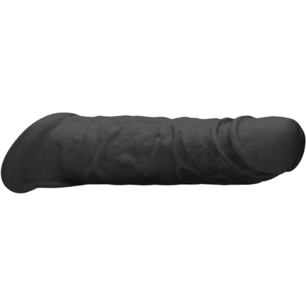 RealRock Penis Sheath van 20 cm – Holle Peniskoker Formaat Vergroter Zwart