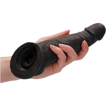 RealRock Penis Sheath van 20 cm – Holle Peniskoker Formaat Vergroter Zwart