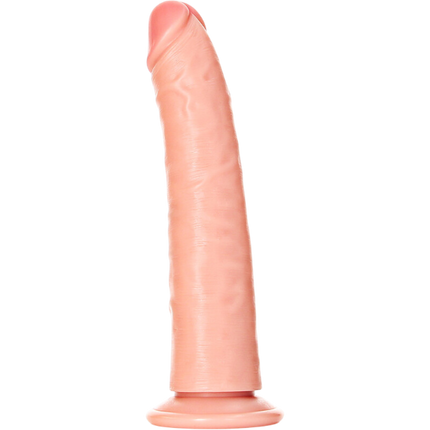 RealRock Dildo van 18 cm - Realistisch slank met  zuignap