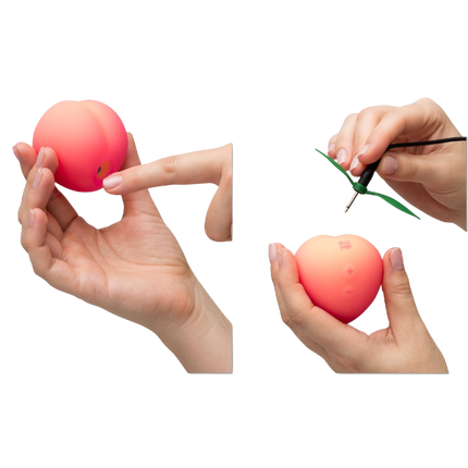 ROMP Pink Peach Pleasure Air Clitoris Pulsator – Luchtdruk Vibrator