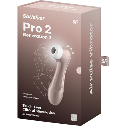 Satisfyer Pro 2 Gen 2 Luchtdruk Vibrator Goud – Clitoris Stimulator