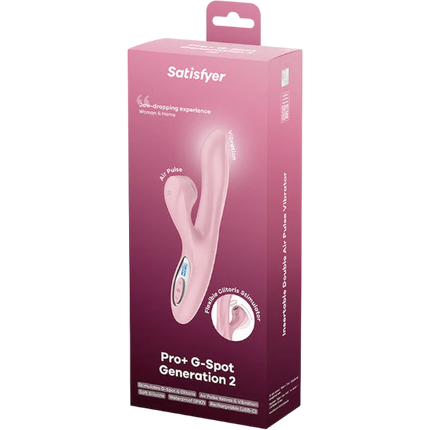 Satisfyer Pro+ G-Spot Gen 2 Rabbit Vibrator – Luchtdruk en G-spot