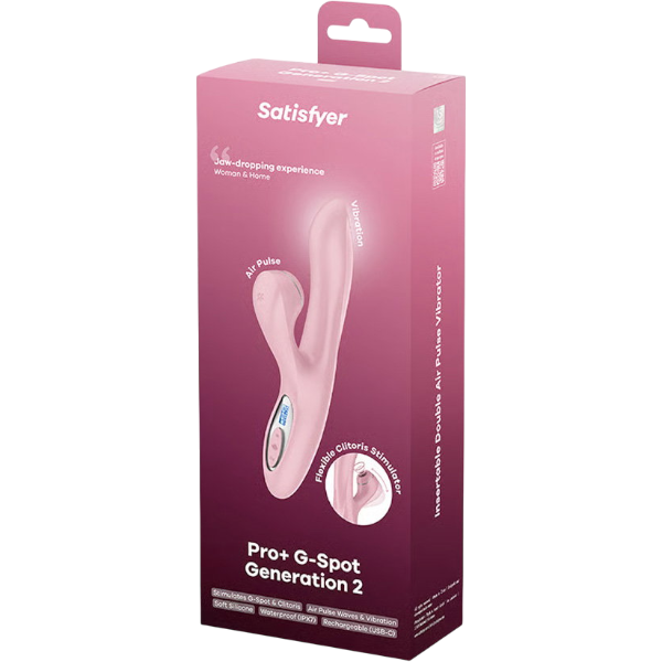 Satisfyer Pro+ G-Spot Gen 2 Rabbit Vibrator – Luchtdruk en G-spot