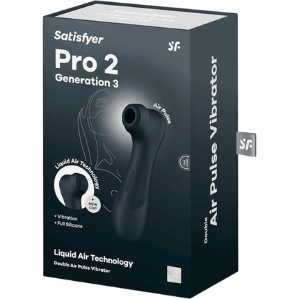 Satisfyer Pro 2 Gen 3 Luchtdruk Vibrator Zwart – Clitoris Stimulator