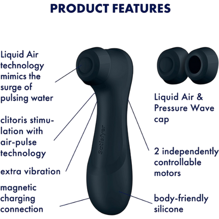 Satisfyer Pro 2 Gen 3 Luchtdruk Vibrator Zwart – Clitoris Stimulator