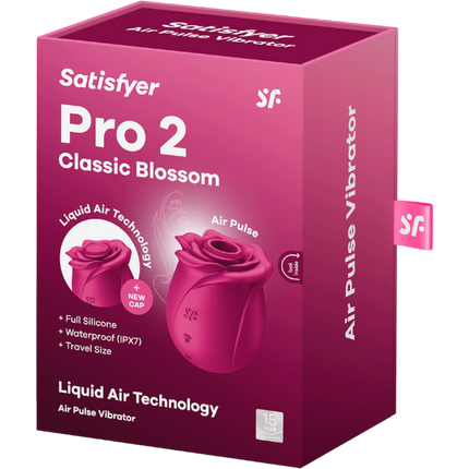 Satisfyer Pro 2 Classic Blossom Luchtdruk Vibrator – Budget Clitoris