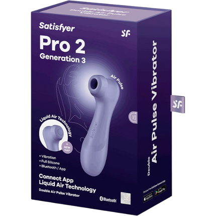 Satisfyer Pro 2 Gen 3 App Controlled Lila – Luchtdruk Vibrator met App