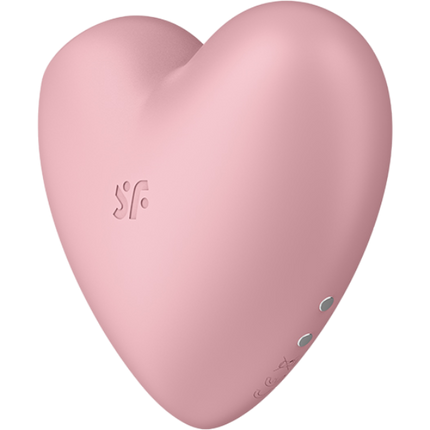 Satisfyer Cutie Heart Luchtdruk Vibrator Roze Hartvormig – Clitoris