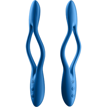 Satisfyer Elastic Game Koppel Vibrator Blauw – Vibrator voor Twee