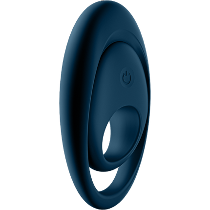 Satisfyer Glorious Duo Cockring Vibrator Blauw – Vibrerende Penisring
