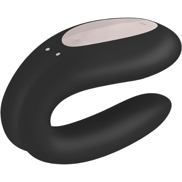 Satisfyer Double Joy | Connect App | Zwart