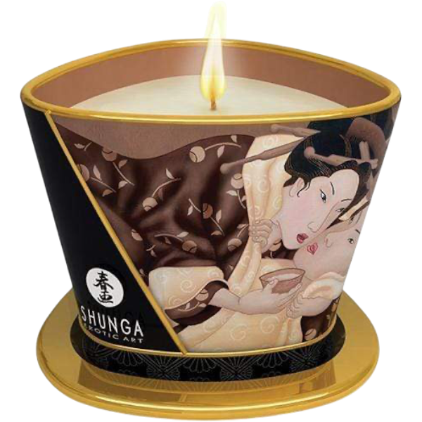 Shunga Massagekaars Chocolate 170ml – Erotische Massage
