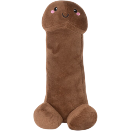 S-line Penis Knuffel Pluche 30cm bruin– Grappig kadoo knuffel