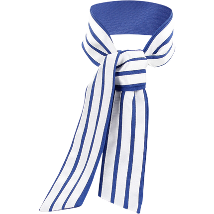 S-line Stewardeskostuum Blauw/Wit S/M – Erotisch Roleplay Kostuum