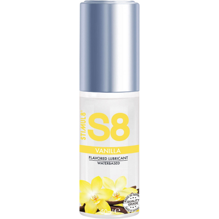 S8 Flavored Glijmiddel Vanille 50ml Waterbasis – kusbaar Smaak