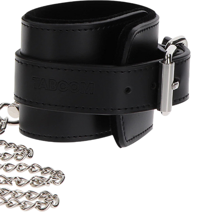 Taboom Heavy Collar en Wrist Cuffs Set – BDSM Halsband Polsboeien Set