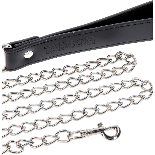 Taboom Chain Leash Metalen Riem |  BDSM | Ketting