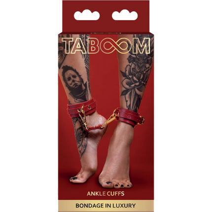 Taboom Ankle Cuffs Enkelboeien – Verstelbare BDSM Enkelboeien