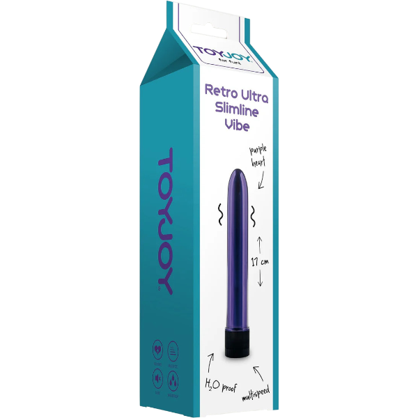 Toyjoy Retro Ultra Slimline Vibrator – Smal Klassiek Design