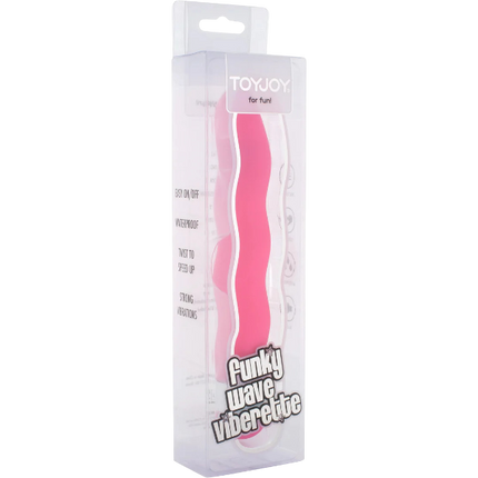 Toyjoy Funky Wave Vibrette – Golfvormige Vibrator Kleurrijk