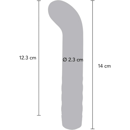 Toyjoy Tickle My Senses G-Vibrator – Gebogen G-spot Vibrator