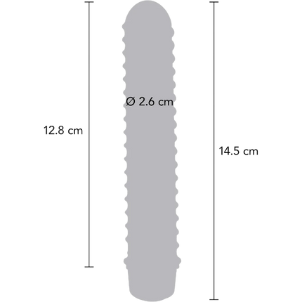 Toyjoy Screw Me Higher Vibrator – Geribbelde Vibrator Extra Textuur
